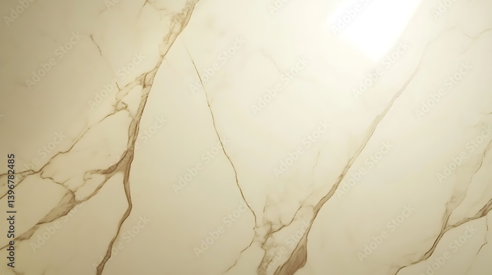 Poster elegant marble surface displaying intricate veining patterns with soft lighting creating a serene am