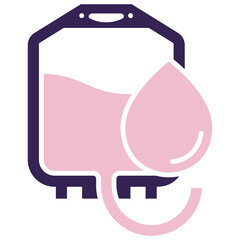 Blood Bag Icon