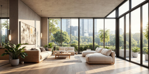 Mocha Musse climate-controlled conservatory with smart glass walls that regulate temperature and UV light exposure based on plant needs. The