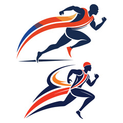 Vector rocket launch flat design for concept