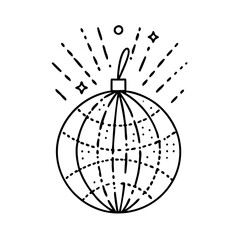 newyearseveballdrop icon, newyearseveballdrop line art - simple line art of newyearseveballdrop, perfect for newyearseveballdrop logos and icons