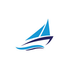 Ship Logo features a stylish, modern ship icon representing adventure, travel, and progress—perfect for shipping companies, travel agencies, or maritime-related businesses.