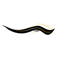 vector illustration of an Elegant abstract wave
