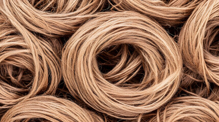 Natural Fiber Coils: Texture & Twists