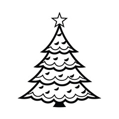 vector christmas tree