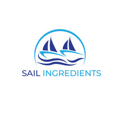 Ship Logo features a stylish, modern ship icon representing adventure, travel, and progress—perfect for shipping companies, travel agencies, or maritime-related businesses.