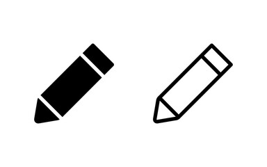 Pencil icon vector illustration. pen sign and symbol. edit icon vector