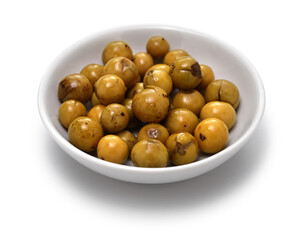 pickled cordia dichotoma (glue berry, indian cherry, clammy cherry, fragrant manjack ) fruits