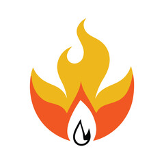 holy spirit pentecost sunday vector greetings with sacred fire