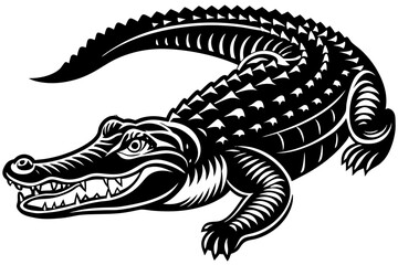 High-quality anaconda vector illustration showcasing the powerful and iconic snake in a detailed, stylized form. Ideal for wildlife education materials, reptile-themed designs, zoo brochures, nature d