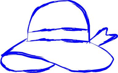 pamela cat icon in doodle style