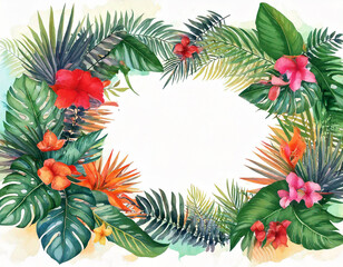 海　生成AI　水彩　背景