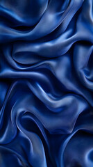 Obraz premium abstract blue silk texture