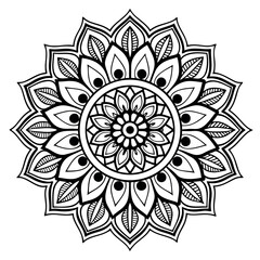 A highly-detailed-black-and-white-mandala-design 