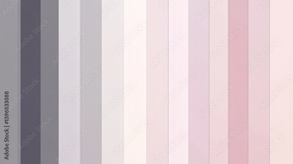 Poster minimalist gradient that shifts from soft gray to pale pink, creating a calm, serene, and modern bac