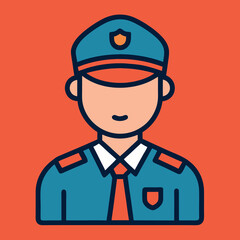 Security-guard-illustration-whit-solid-color 
