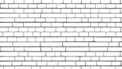 Fototapeta premium Patterned brick wall urban environment architectural photography minimalist aesthetic close-up view design concept