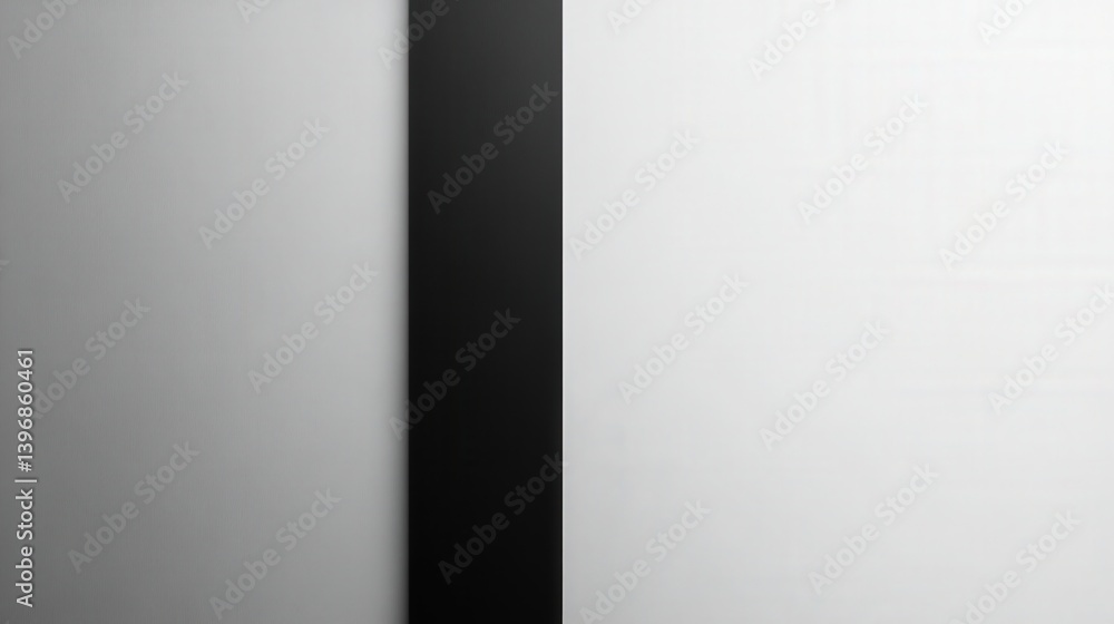 Poster gradient background with minimal design, transitioning from light gray to white, creating a clean an