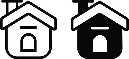 House glyph icon.