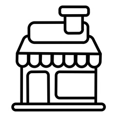 Store icon illustration 