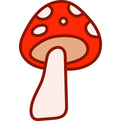 Mushroom Illustration