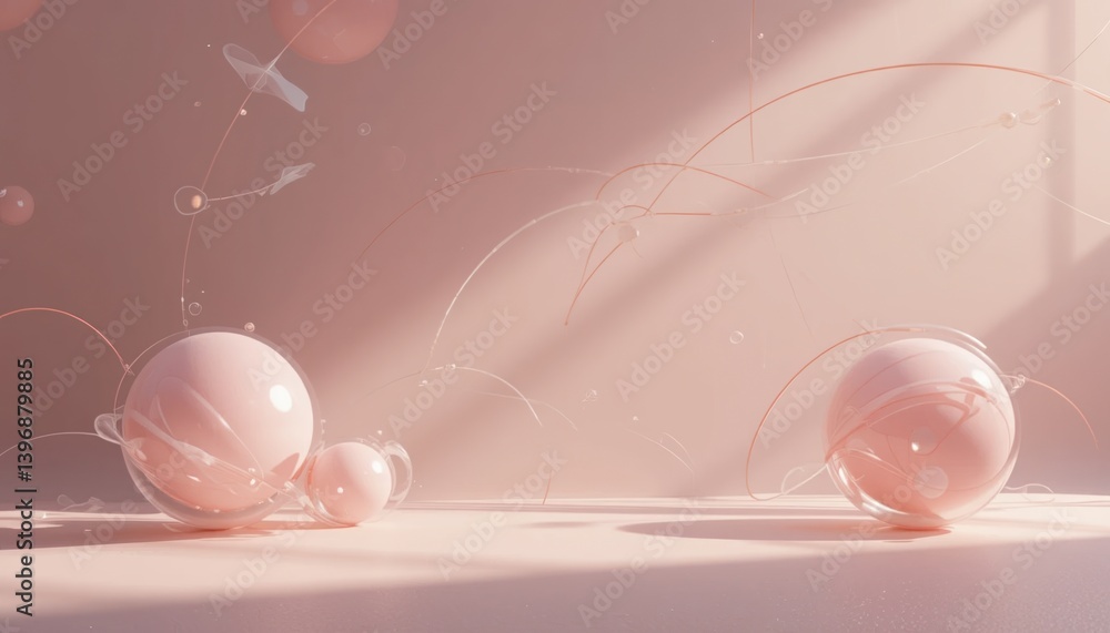 Poster exploring abstract fluid dynamics studio environment digital art minimalistic aesthetic close-up vie