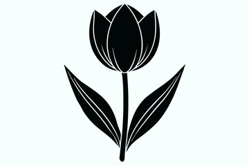 This versatile and scalable floral design features elegant petals and botanical details, ideal for both modern and vintage-style projects. Great for nature themes, spring designs, decorative patterns,