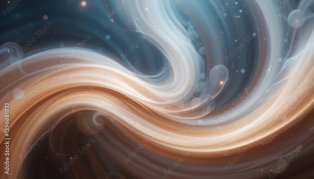 Aufkleber dynamic fluid motion abstract art digital space visual content ethereal environment aerial viewpoint