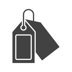 Tags icon vector image. Suitable for mobile apps, web apps and print media.
