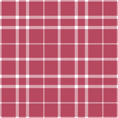Elegant Seamless Tartan featuring Autumn white and Deep dark rose Textile Design