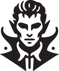 Halloween Vampire Vector Illustration