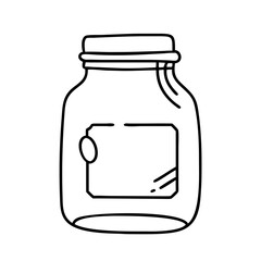 savingsjar icon, savingsjar line art - simple line art of savingsjar, perfect for savingsjar logos and icons