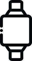 Smartwatch line icon