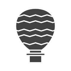 Hot Air Balloon icon vector image. Suitable for mobile apps, web apps and print media.