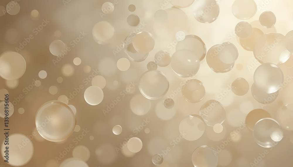 Poster captivating bokeh light effects studio setting abstract visuals warm tones close-up perspective arti