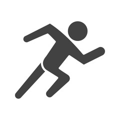 Running icon vector image. Suitable for mobile apps, web apps and print media.