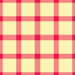 Plaid pattern seamless. Smoky pinkish red & Dusky light tan Tartan Textile Design. 