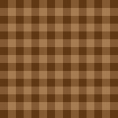 Brown plaid fabric background