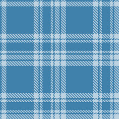 Elegant Mellow off blue & Traditional light blue grey Seamless Tartan Textile Design