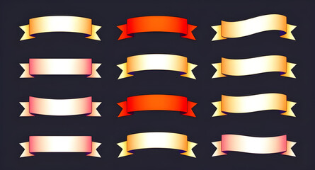 ribbons art illustration