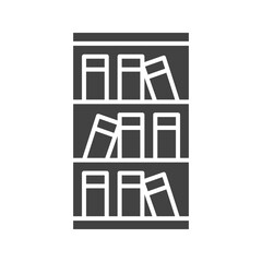 Bookstand icon vector image. Suitable for mobile apps, web apps and print media.