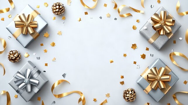 A 3D illustration of a confetti-spraying cannon on a transparent background