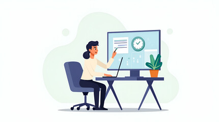 Flat Rigorous penetration testing operations leveraging automated tools manual analysis to identify system weaknesses and strengthen cybersecurity defenses in  Simple flat cute vector illustration of 