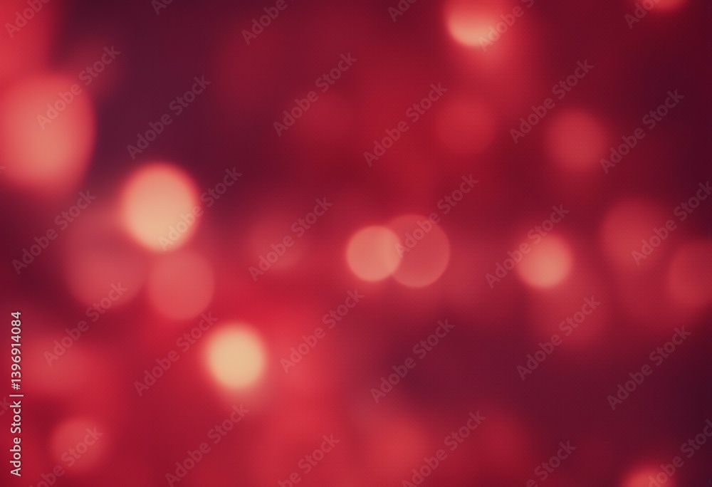 Wall mural blur soft abstract background light red effect bokeh circle defocused decoration colours glowing sha