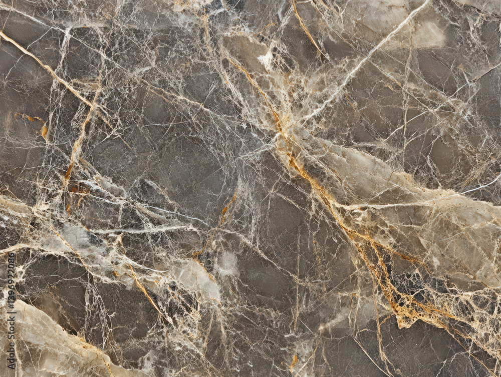 Poster marble texture: detailed macro photograph captures the intricate patterns and textures of a marble s
