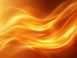 Fiery Flow: A dynamic artwork, portraying flowing flames in warm hues of orange and yellow, symbolizing energy and passion. 