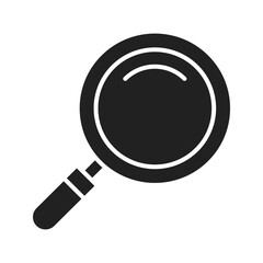 Magnifying Glass icon vector image. Suitable for mobile apps, web apps and print media.