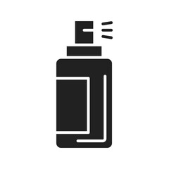 Spray Bottle icon vector image. Suitable for mobile apps, web apps and print media.