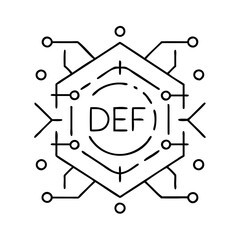 decentralized finance defi icon, decentralized finance defi vector illustration-simple illustration of decentralized finance defi, perfect for decentralized finance defi logos and icons