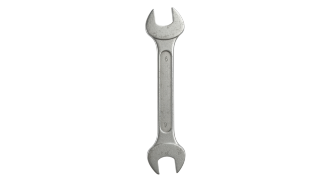 Isolated Wrench - Powered by Adobe